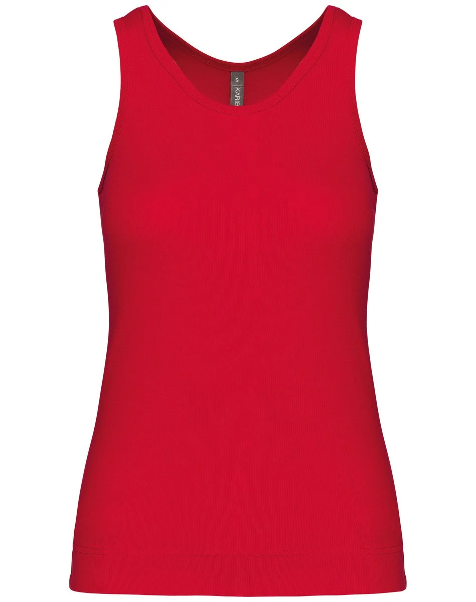 Kariban K311 Racerback Top Dames – Rood