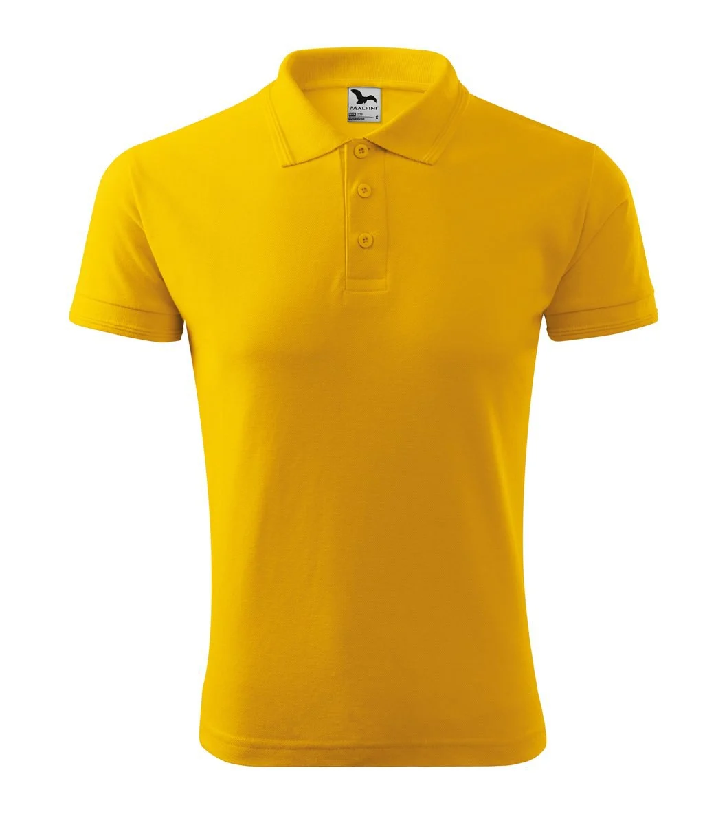 Malfini 203 Polo Heren – Geel