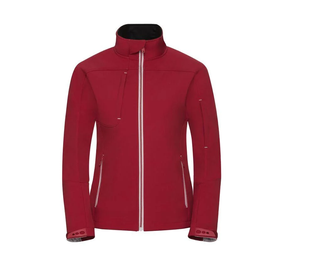 Russell JZ411 Bionic Softshell Jas Dames – Classic Red