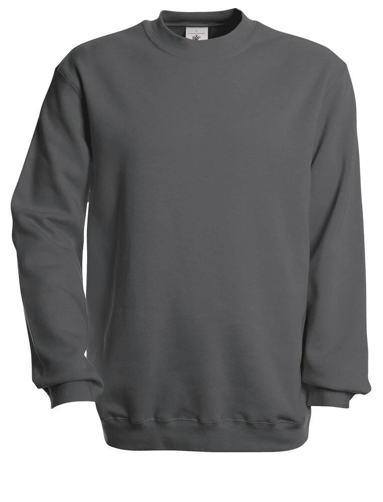 B&C BC500 Set In Sweater – Steel Grey
