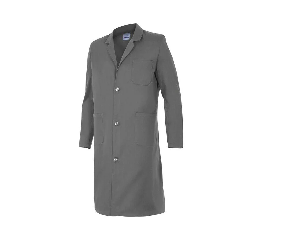 Velilla VL700 Werkblouse Korte Mouwen – Grey