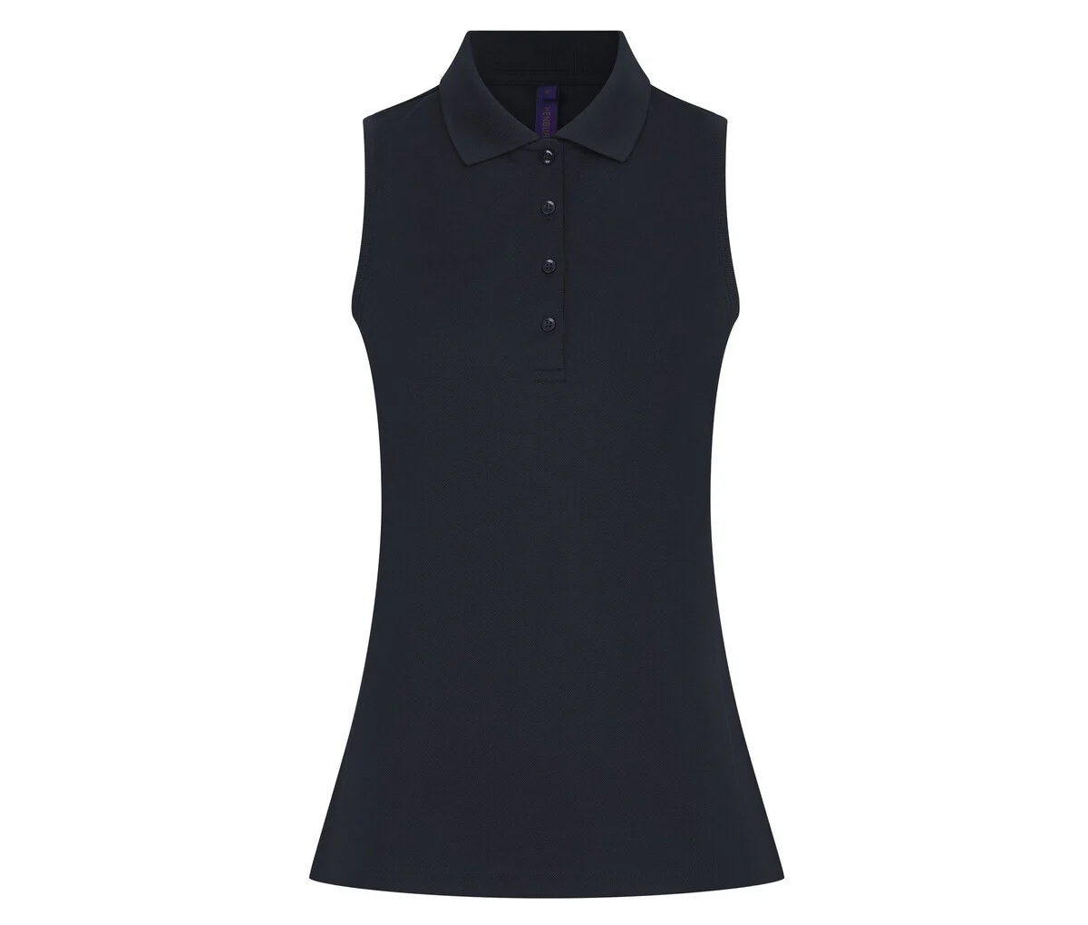 Henbury HY477 Mouwloze Coolplus® Polo Dames – Navy