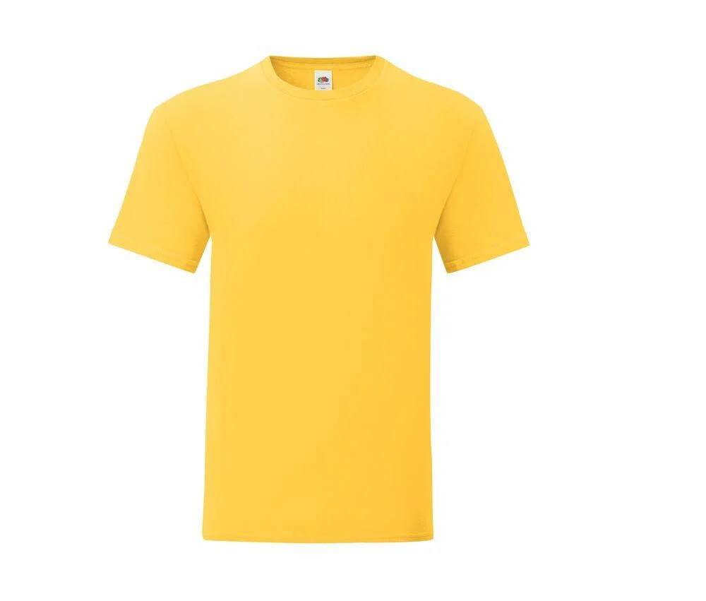 Fruit of the Loom SC150 Iconic T-shirt Heren – Sunflower