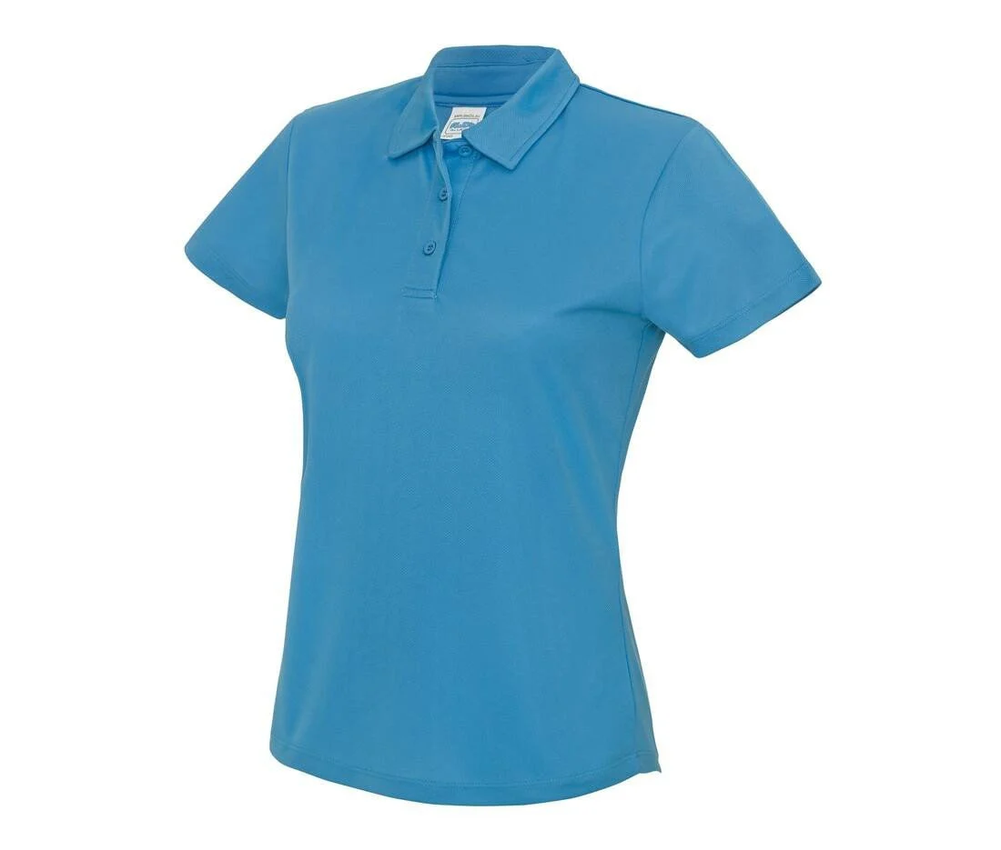 Just Cool JC045 Cool Polo Dames – Sapphire Blue