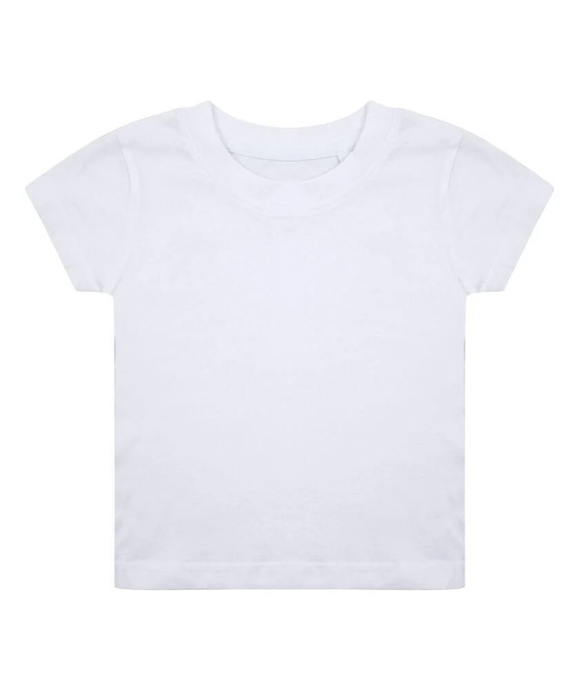 Larkwood LW620 Biologisch Baby T-shirt – White