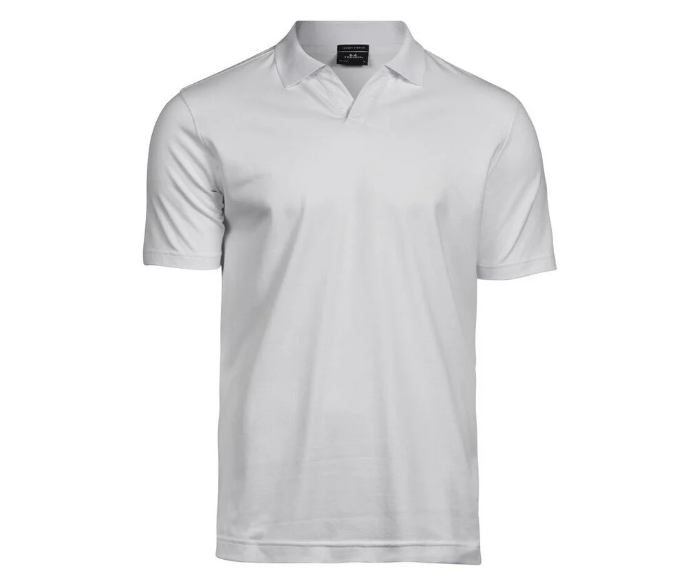 Tee Jays TJ1404 Stretch Polo V-hals – Wit