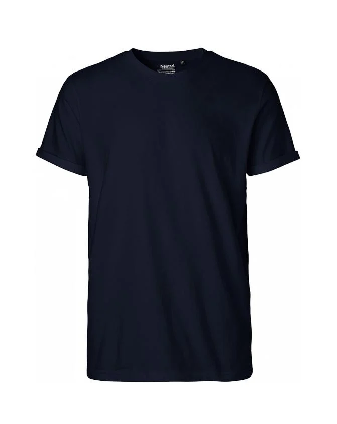 Neutral O61001 Getailleerd T-shirt Heren – Navy