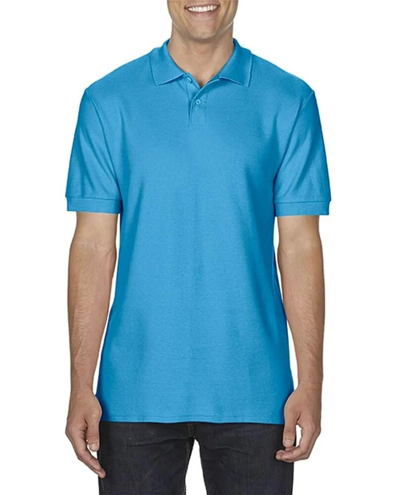 Gildan GN480 Softstyle Dubbele Piqué Polo – Sapphire
