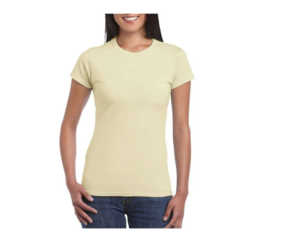 Gildan GN641 Softstyle T-shirt Dames – Sand
