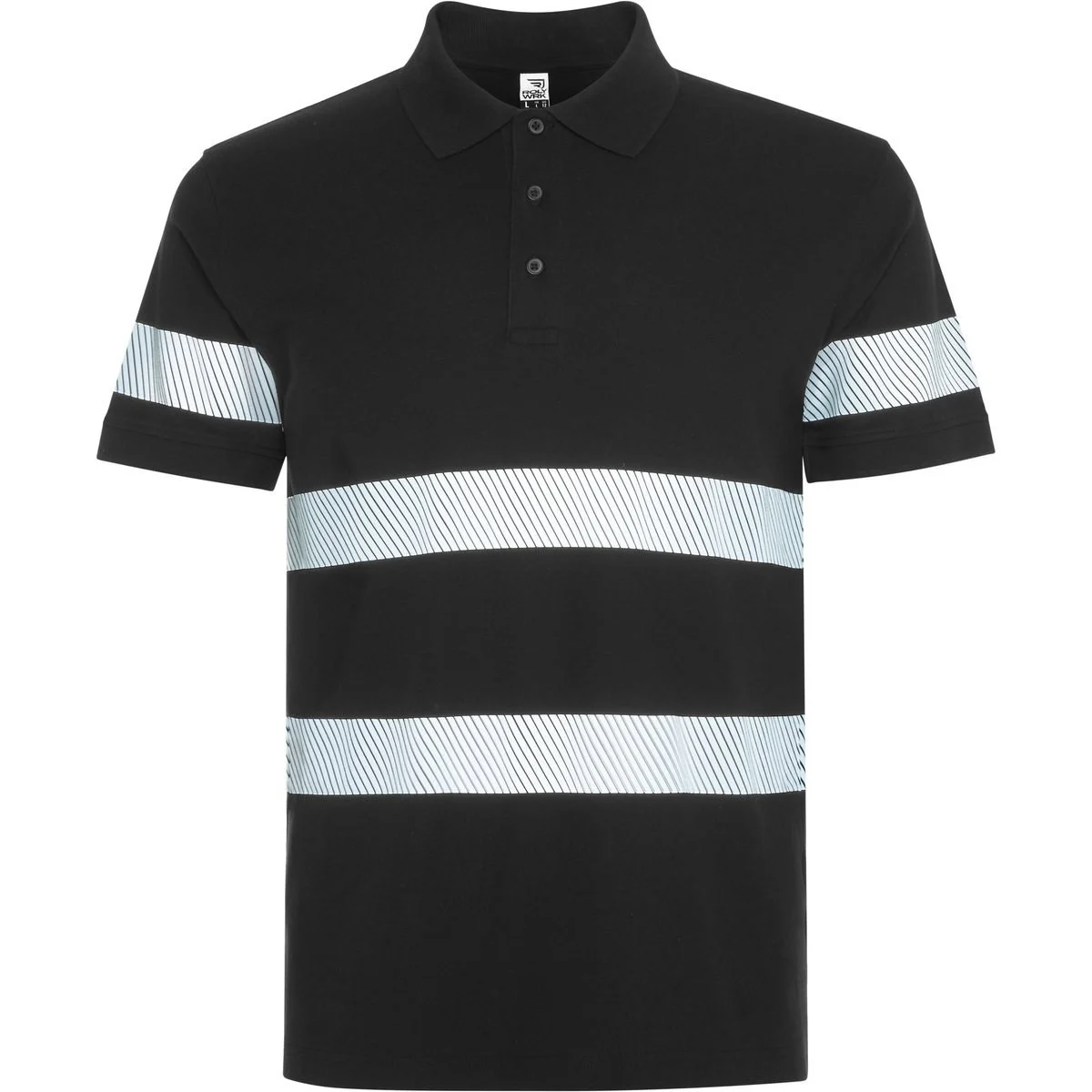 Roly HV9324 Foran Veiligheidspolo – Black