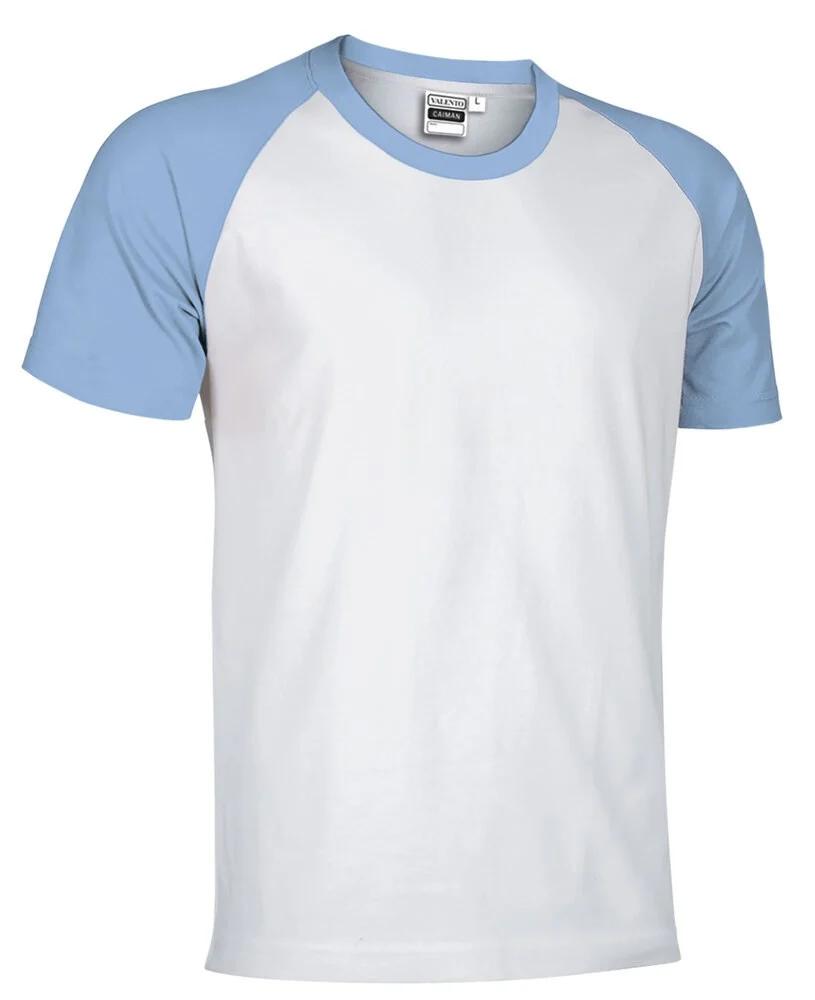 Valento CAVARGC Caiman T-shirt – white-sky blue