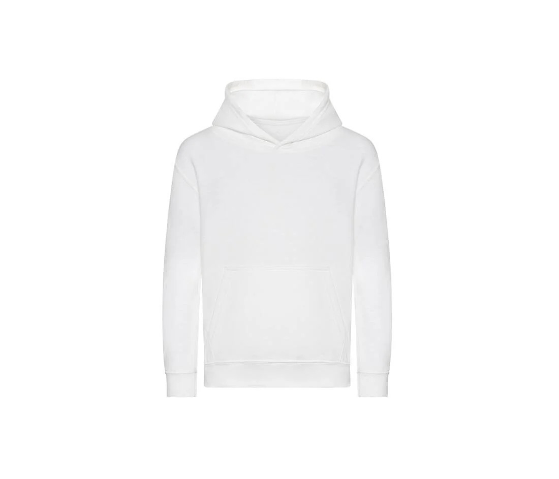 AWDIS JH201J Biologische Kinderhoodie – Arctic White