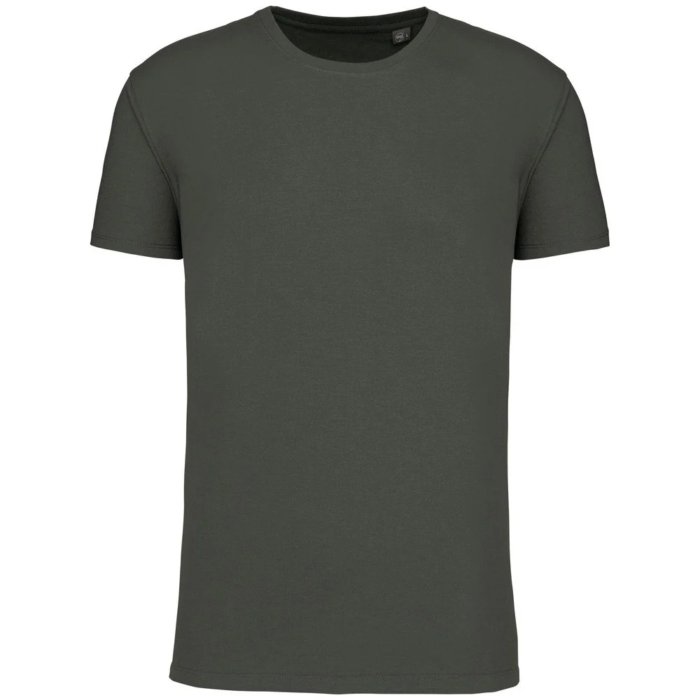 Kariban K3025IC Biologisch T-shirt Heren – Groen marmeren heide