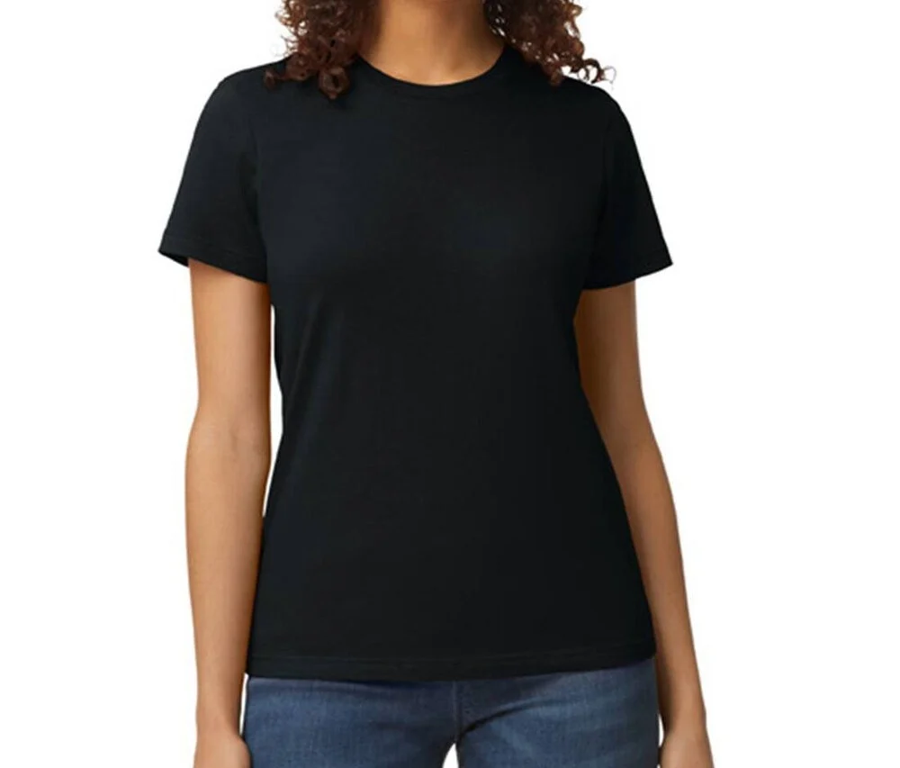 Gildan GN650L T-shirt Dames 180 – Pitch Black