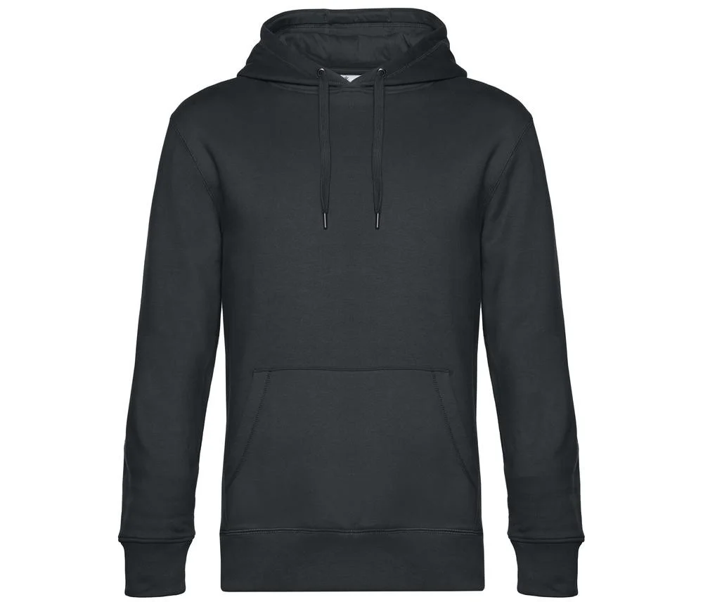B&C BCU02K Hoodie King – Asphalt