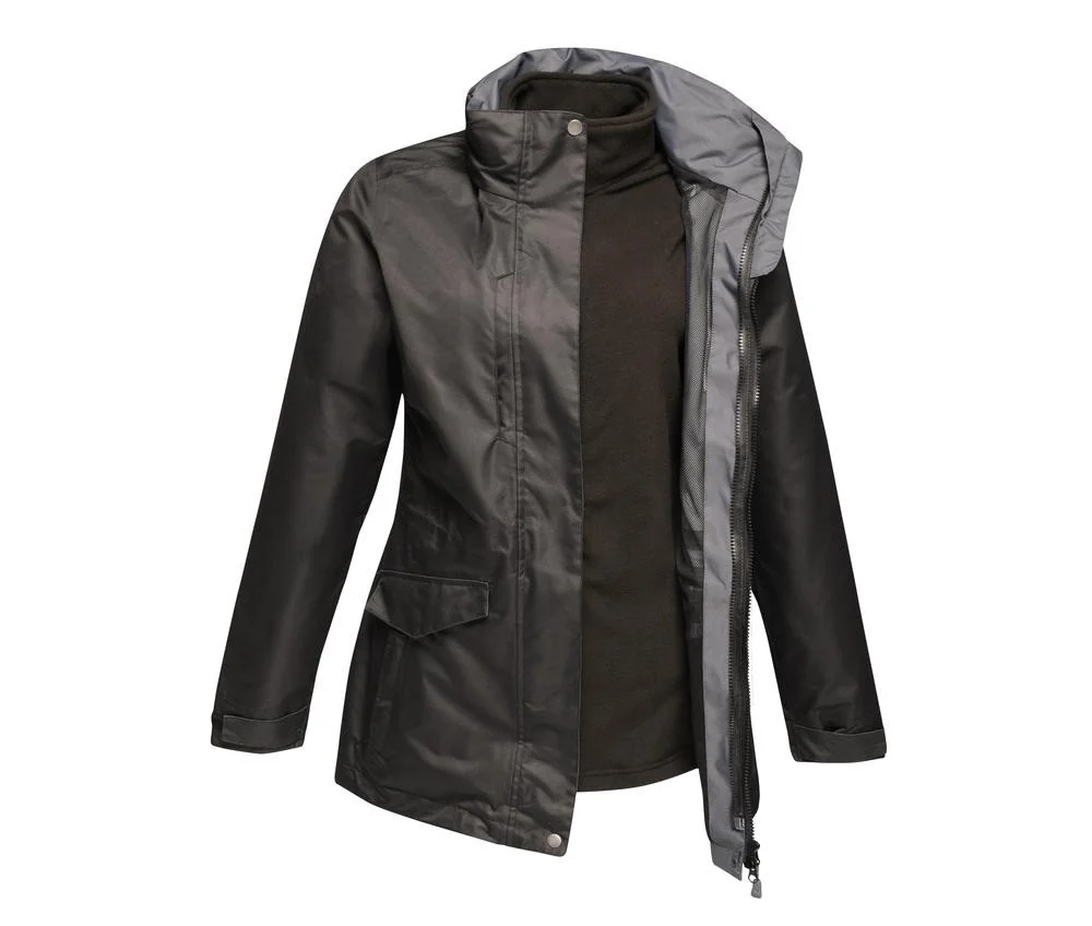 Regatta RGA148 3-in-1 Parka Dames – Black / Black