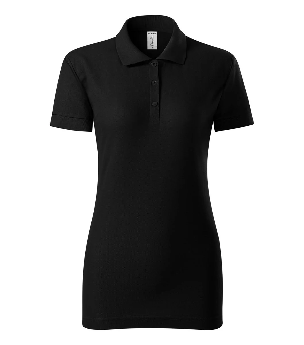 Piccolio P22 Joy Polo Dames – Zwart