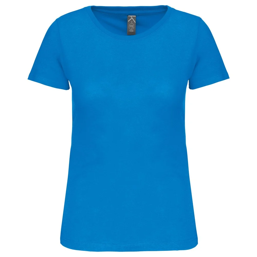 Kariban K3026IC Biologisch T-shirt Dames – Tropisch Blauw
