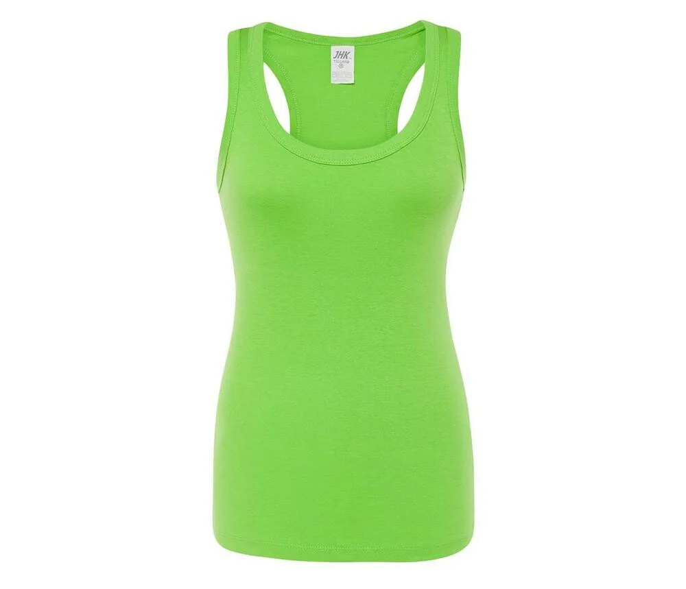 JHK JK421 Aruba Tanktop Dames – Lime