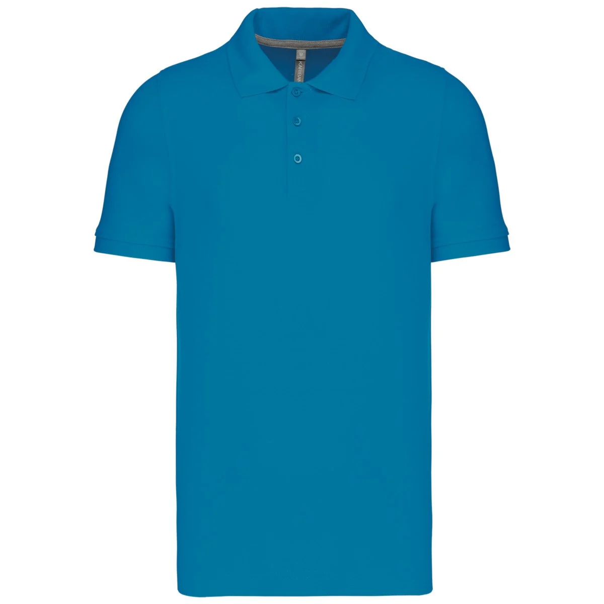 Kariban K241 Polo Heren – Tropisch Blauw