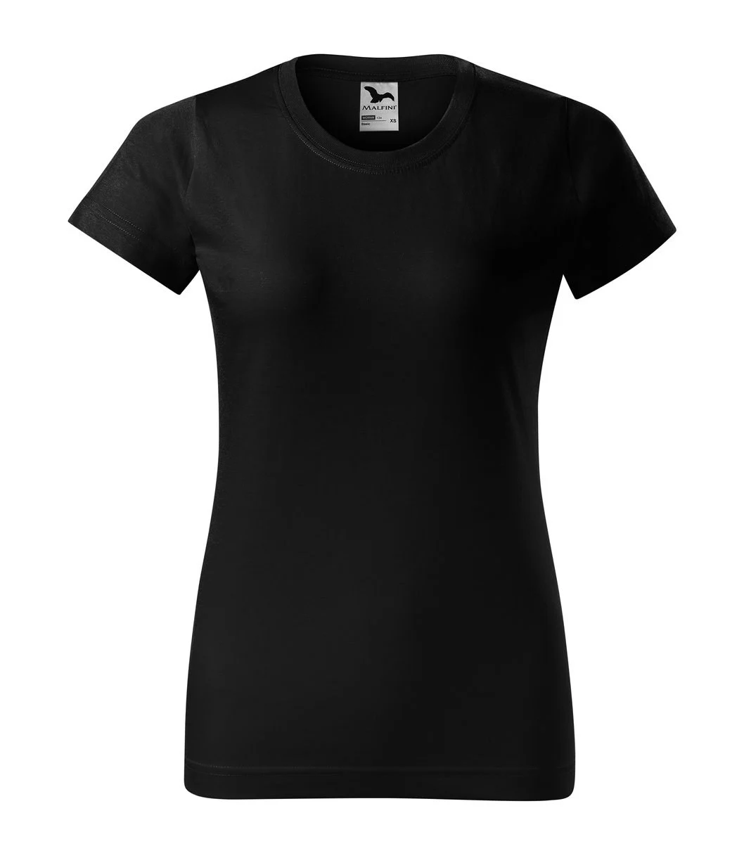 Malfini 134 T-shirt Dames – Zwart