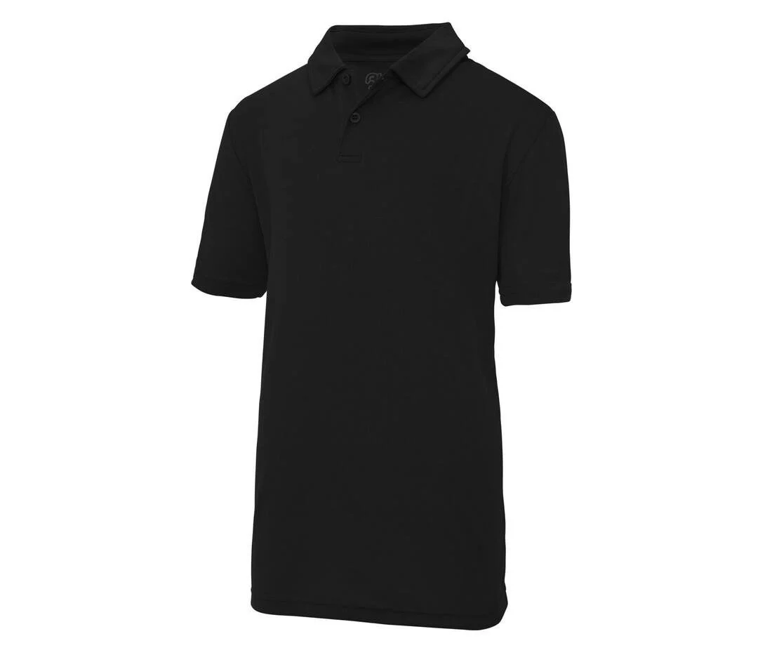 Just Cool JC040J Cool Kinderpolo – Jet Black