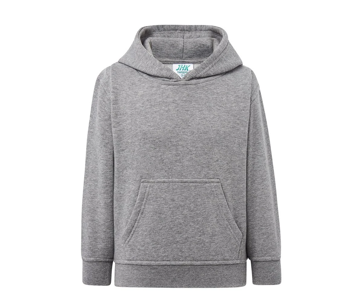JHK JK295K Kinderhoodie – Grey Melange