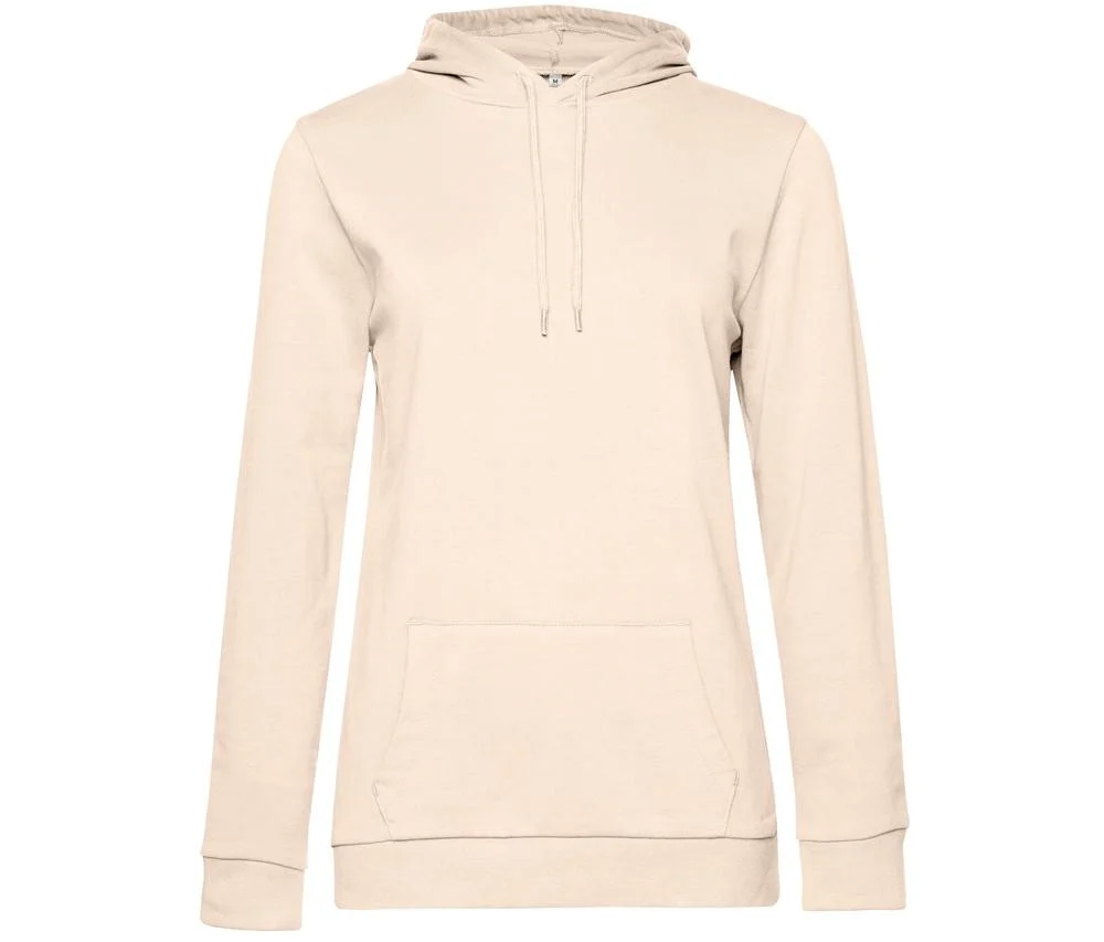 B&C BCW04W Hoodie Dames – Pale Pink