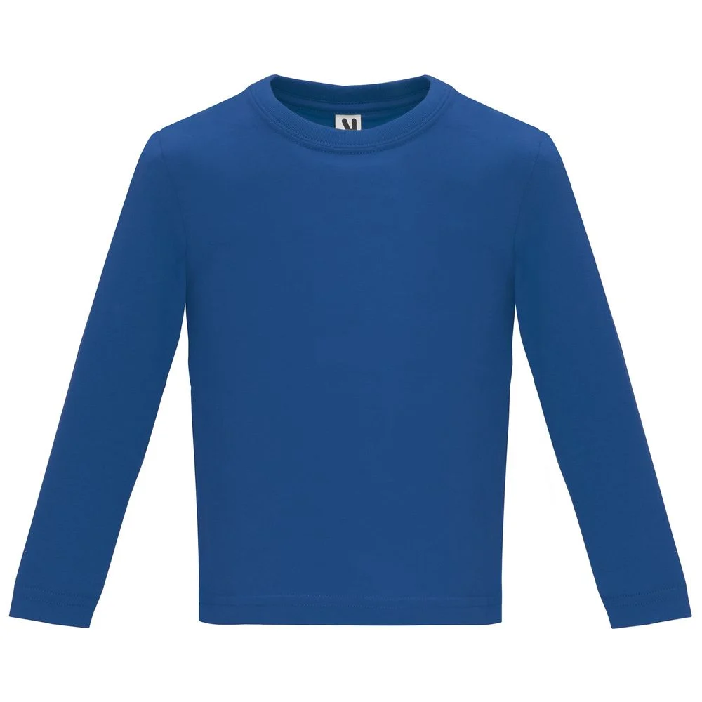 Roly CA7203 Baby T-shirt Lange Mouwen – Koningsblauw