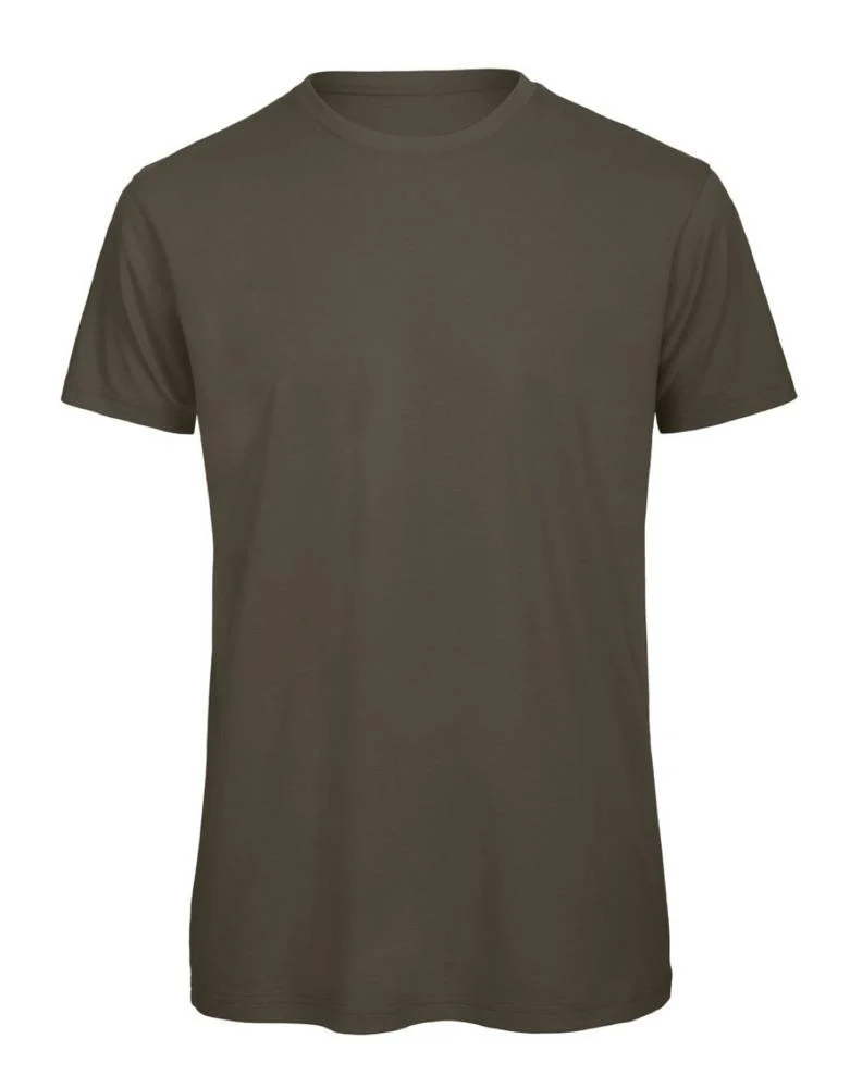 B&C BC042 TM042 T-shirt Heren – Kaki
