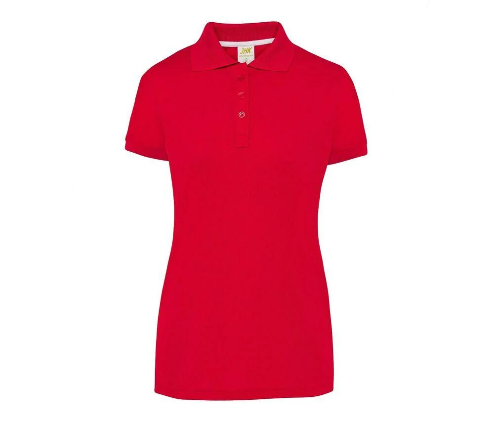 JHK JK921 Sportpolo Dames – Red