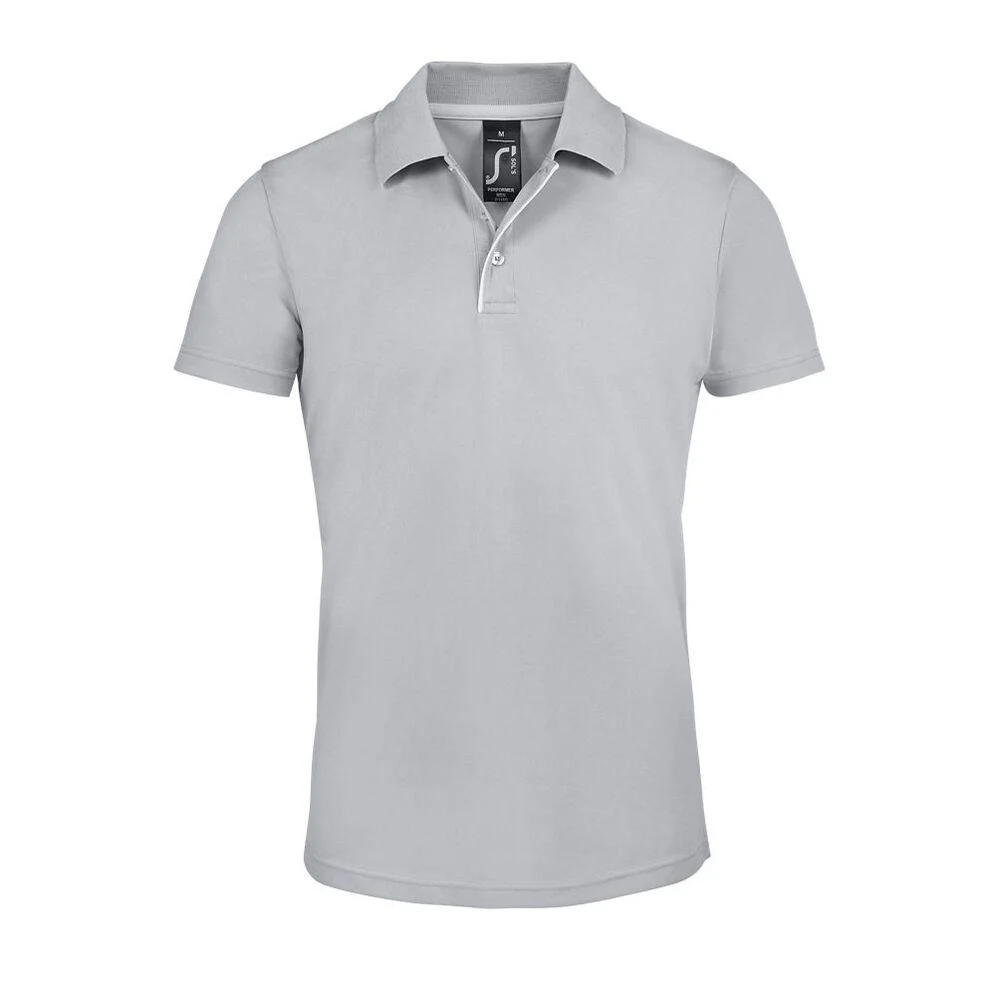 SOL'S 01180 Sportpolo Heren – Puur grijs
