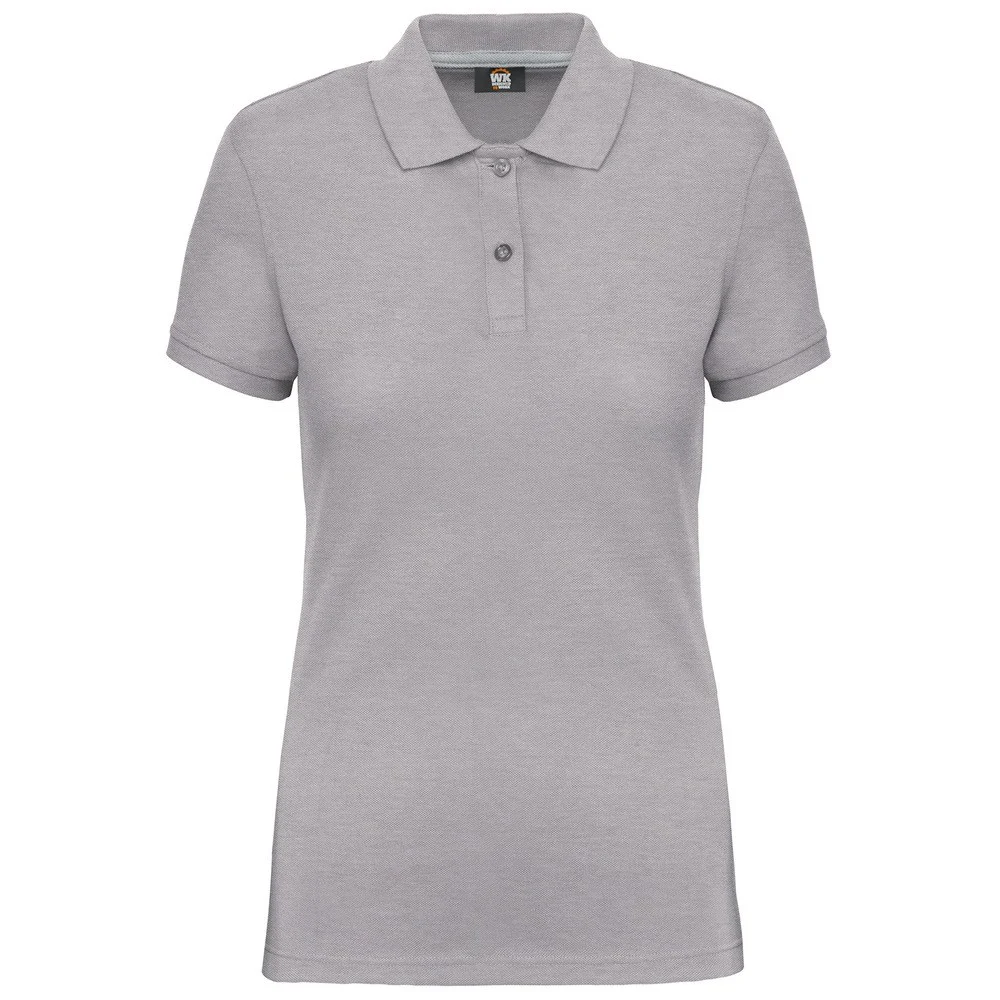 WK. Designed To Work WK275 Polo Dames – Oxford grijs