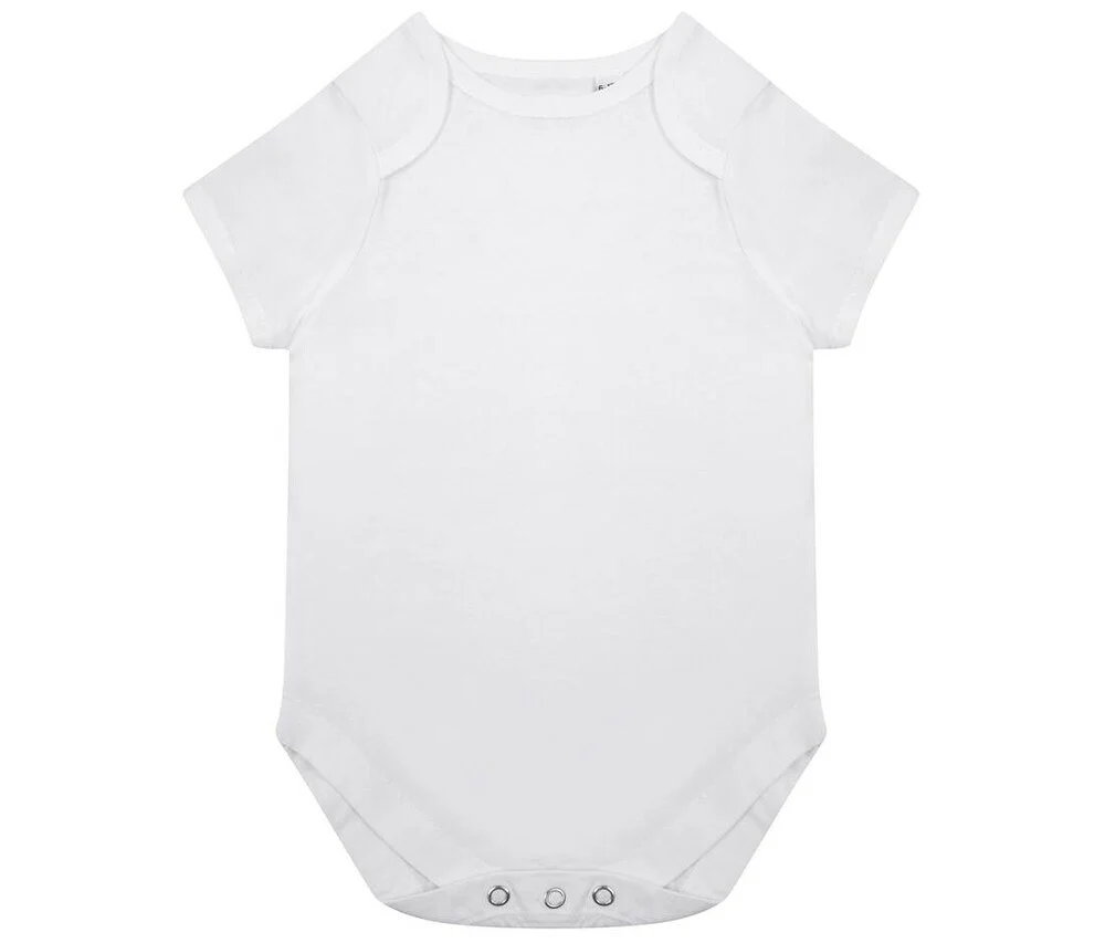 Larkwood LW655 Biologisch Baby Romper – Wit