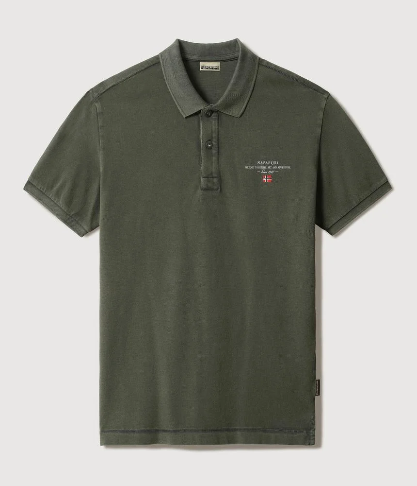 Napapijri NP0A4GDL Polo – Groene diepten