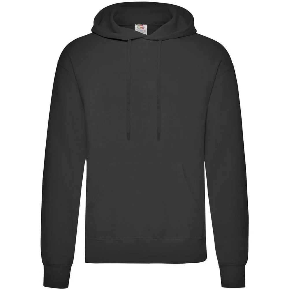 Fruit of the Loom SC270 Hoodie Sweatshirt Black