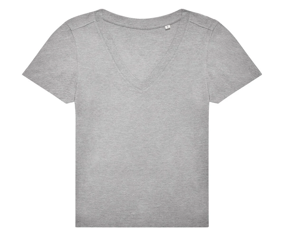 B&C BC01VW V-hals T-shirt Dames – Sport Grey