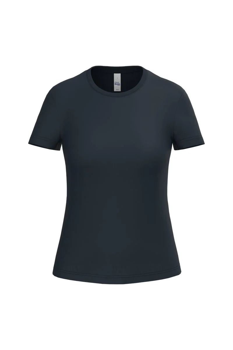 iDeal Basic Brand IB321 T-shirt Dames – Ideal Navy