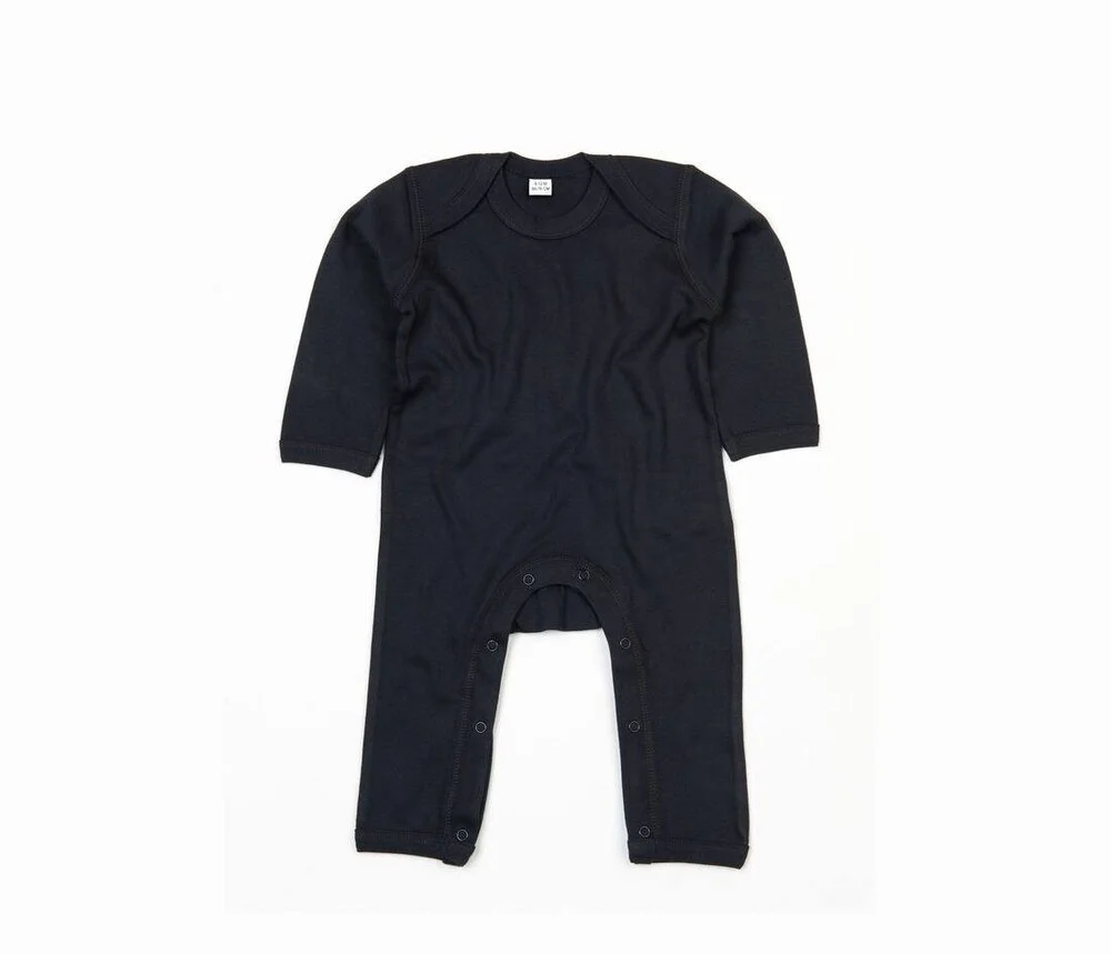 Babybugz BZ013 Biologisch Baby Romper – Zwart