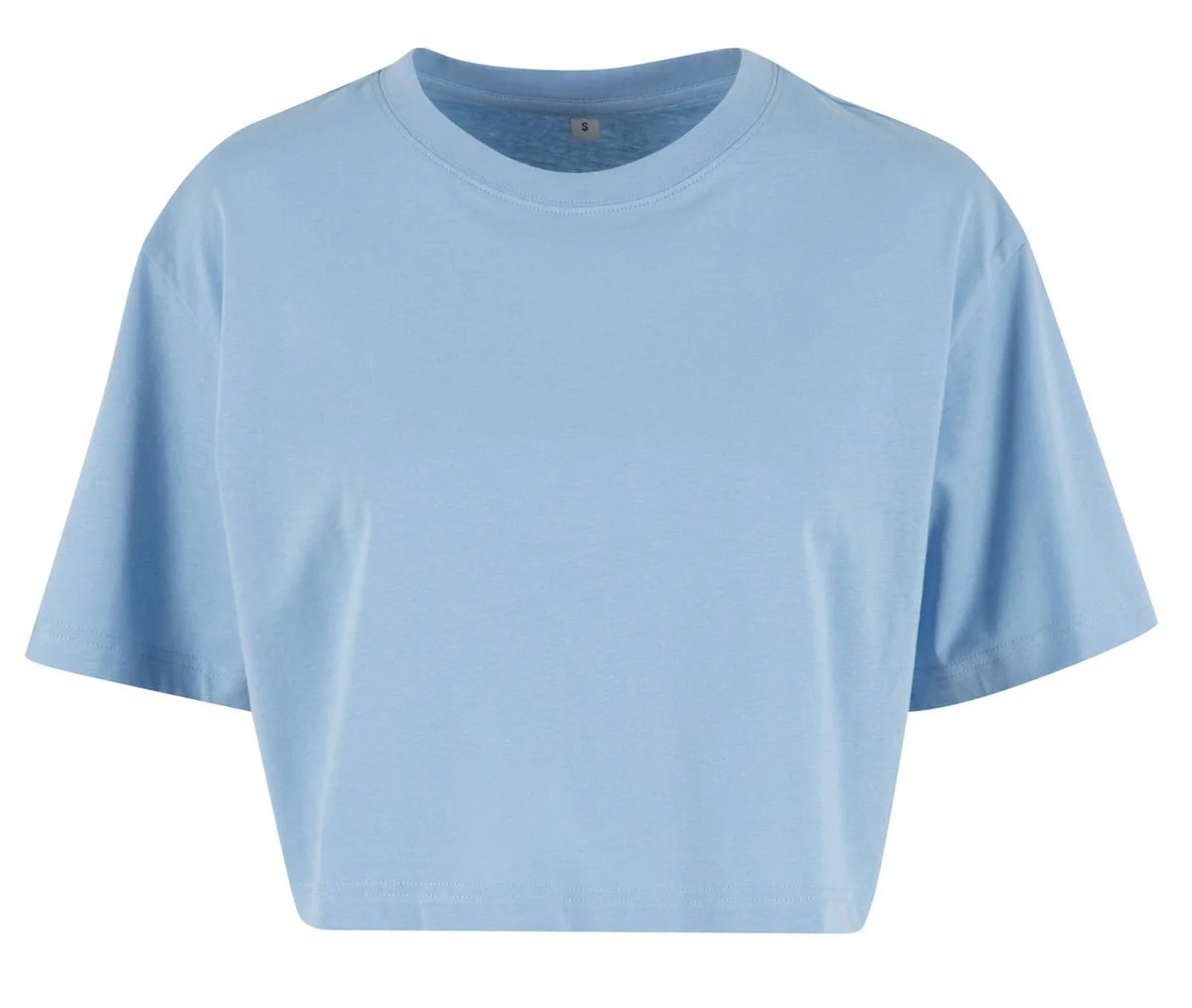 Build Your Brand BY264 Kort Oversized T-shirt Dames – Powder Blue