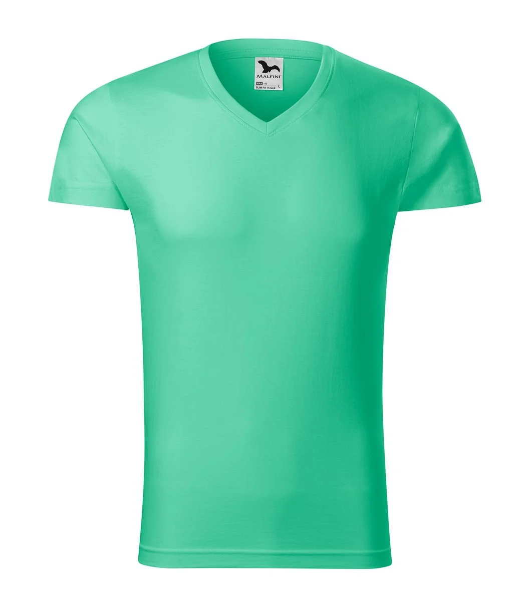 Malfini 146 T-shirt V-hals – Mintgroen