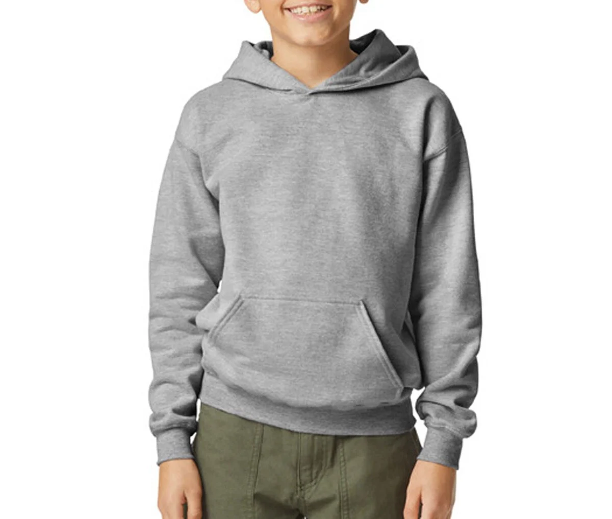 Gildan GNSF5B Kinderhoodie – Sport Grey