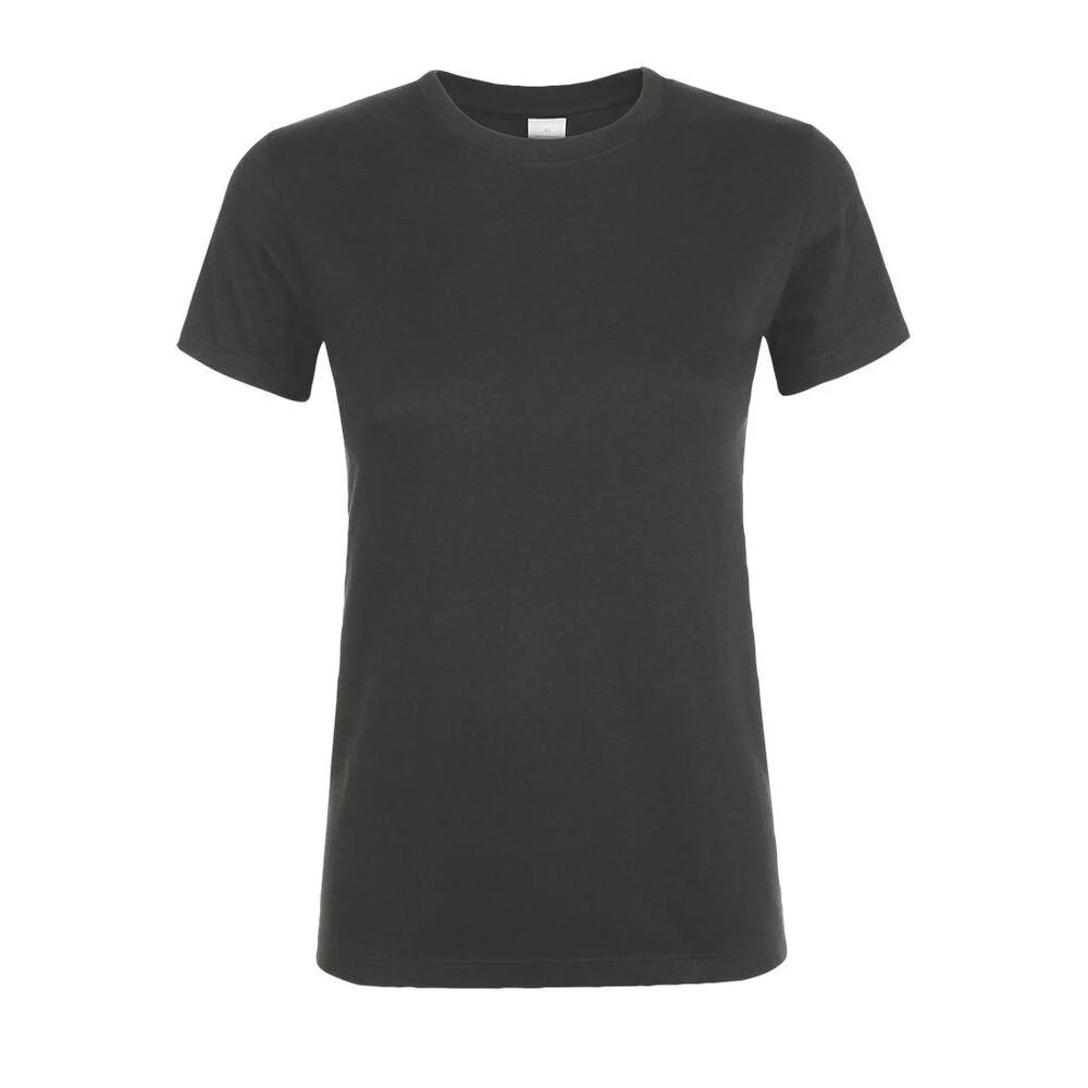 SOL'S 01825 Regent T-shirt Dames – Donkergrijs