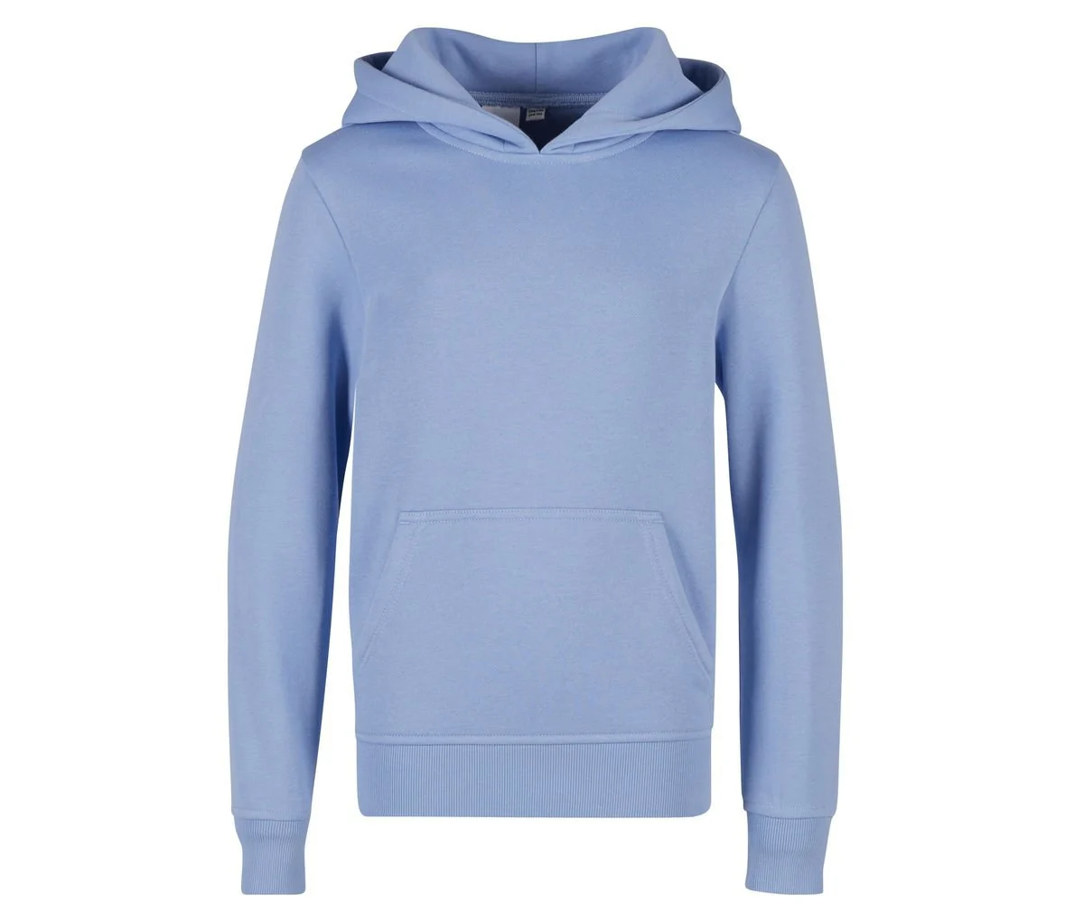 Build Your Brand BY117 Basic Kids Hoody – Powder Blue
