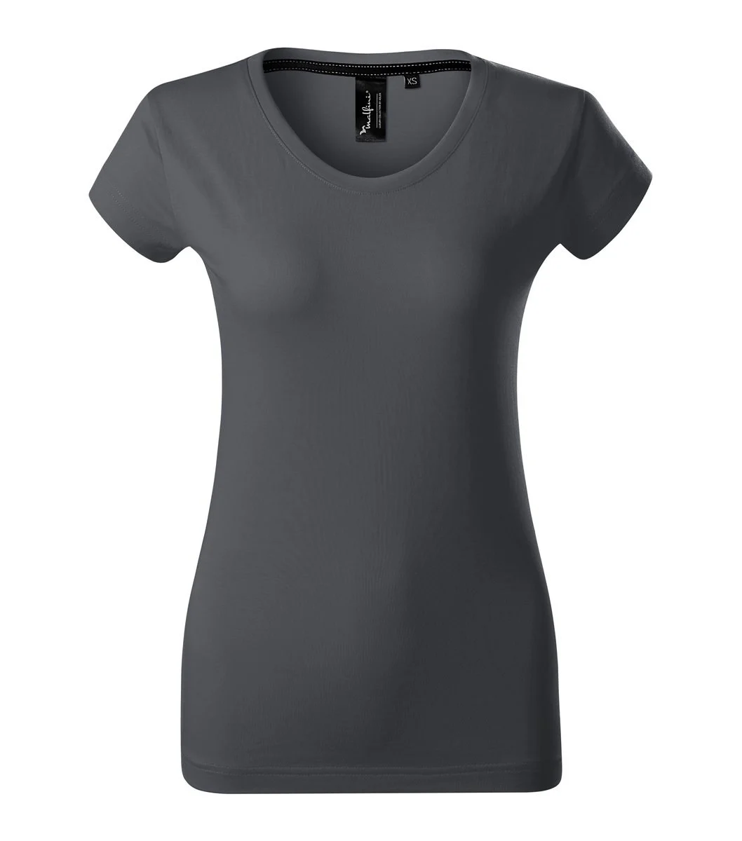 Malfini 154 Exclusive T-shirt Dames – Licht antraciet
