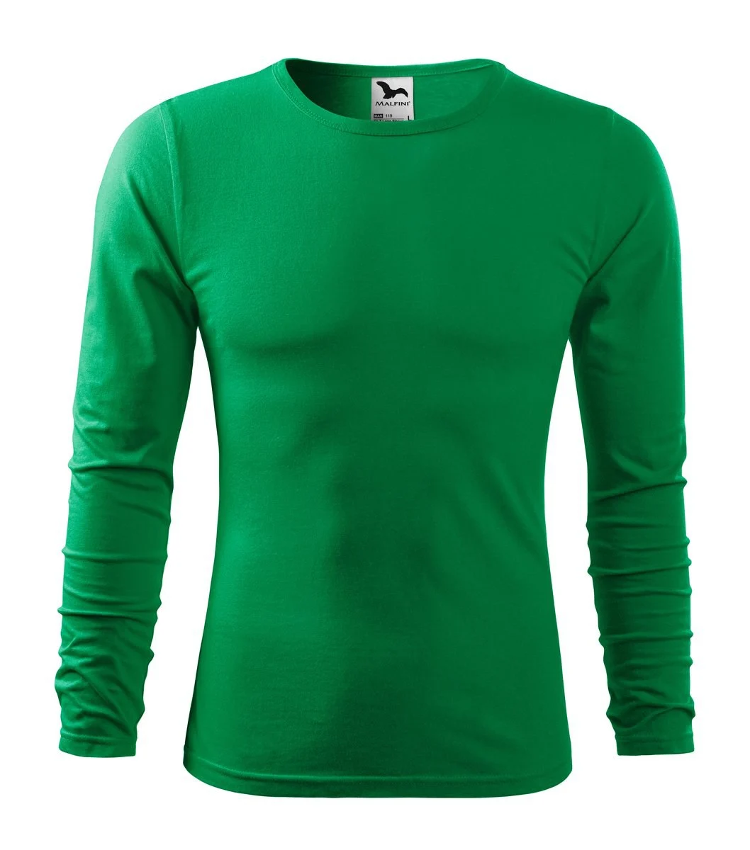 Malfini 119 T-shirt Lange Mouwen Heren – Middelgroen