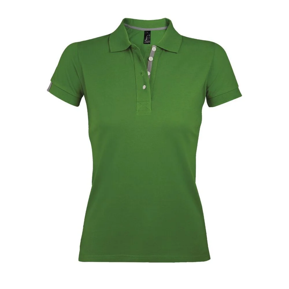 SOL'S 00575 Portland Polo Dames – Bud Groen