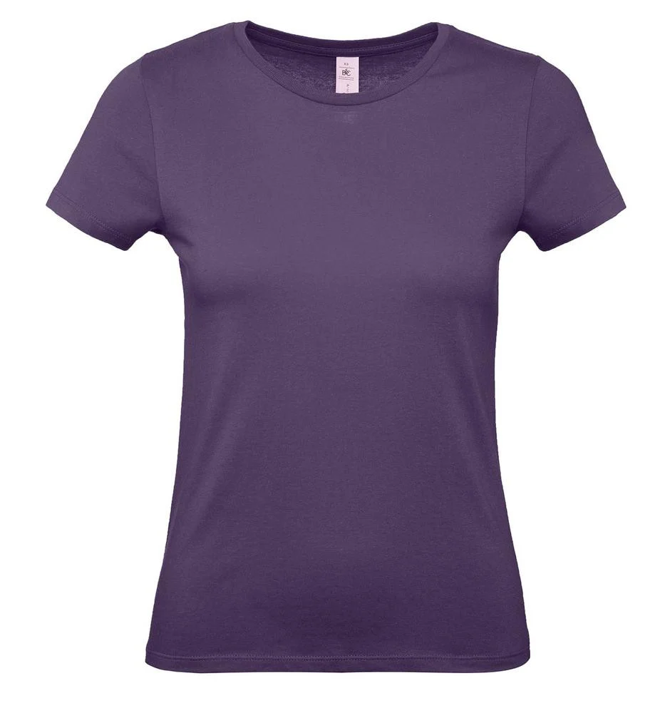 B&C BC02T #E150 T-shirt Dames – Radiant Purple