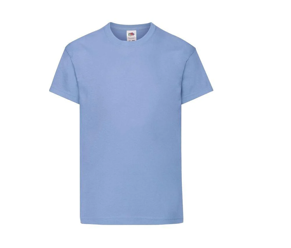 Fruit of the Loom SC1019 Kinder T-shirt – Sky Blue