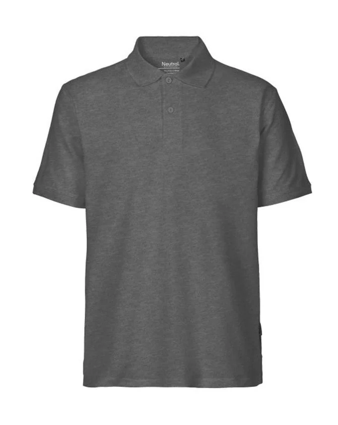 Neutral O20080 Piqué Polo Heren – Sport Grey